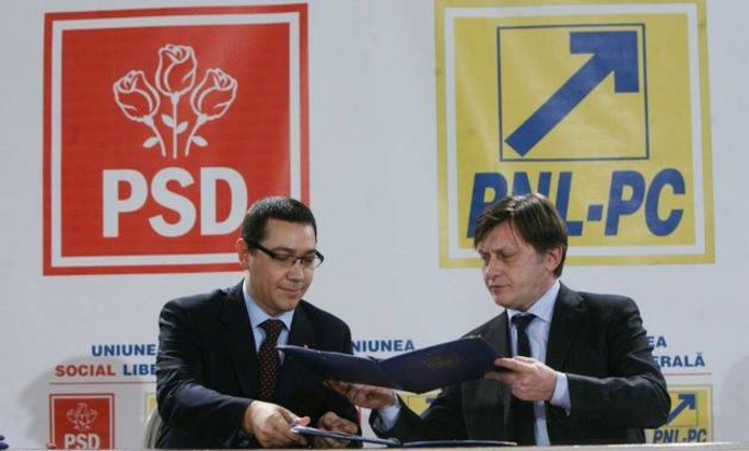 В Румынии правые объединились с левыми - создан Социал-либеральный союз