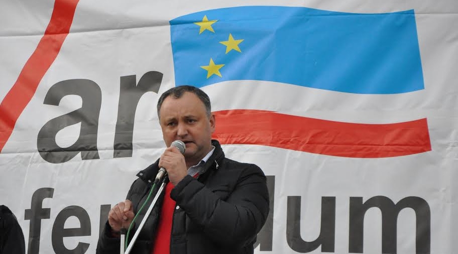 Социалисты провели в Комрате митинг в поддержку референдума в Гагаузии