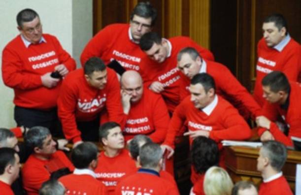 УДАР не собирается разблокировать Раду