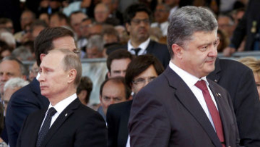 Призыв к миру от Порошенко и Путина