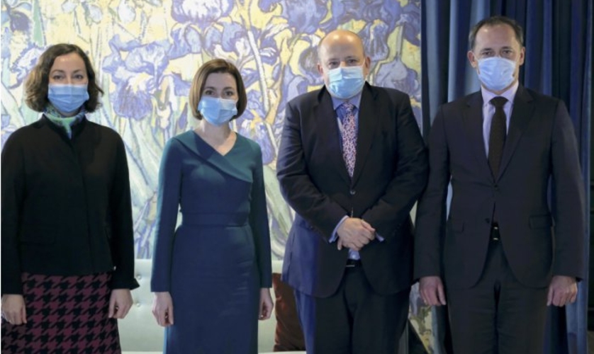 Президент Майя Санду находится в Брюсселе, где участвует в шестом саммите 