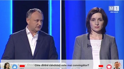 Предвыборные дебаты – Moldova 1