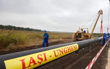 В июне может заработать газопровод Яссы-Унгены